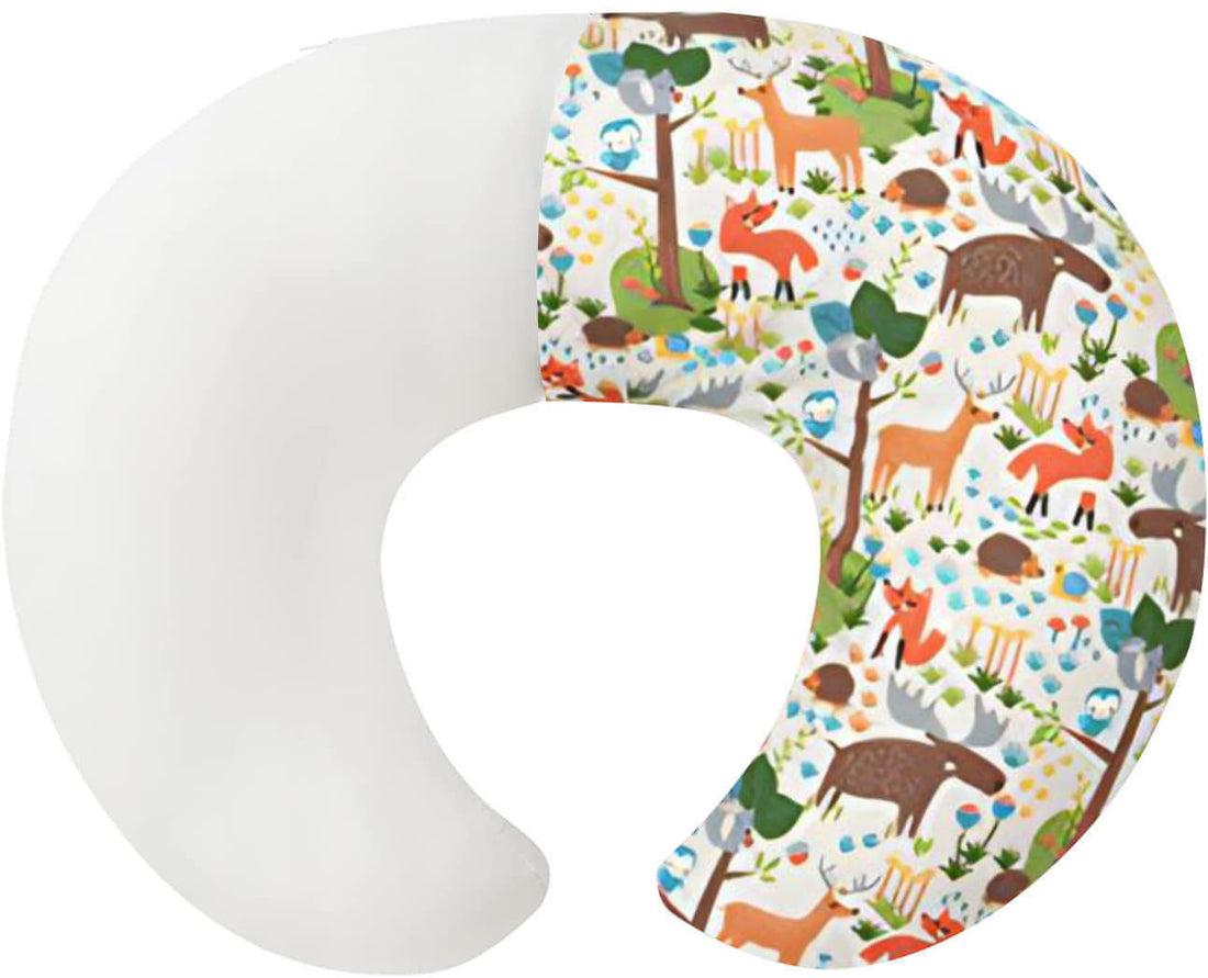 Nursing Pillow with Cover | Cotton Blend Fabric - NextMamas