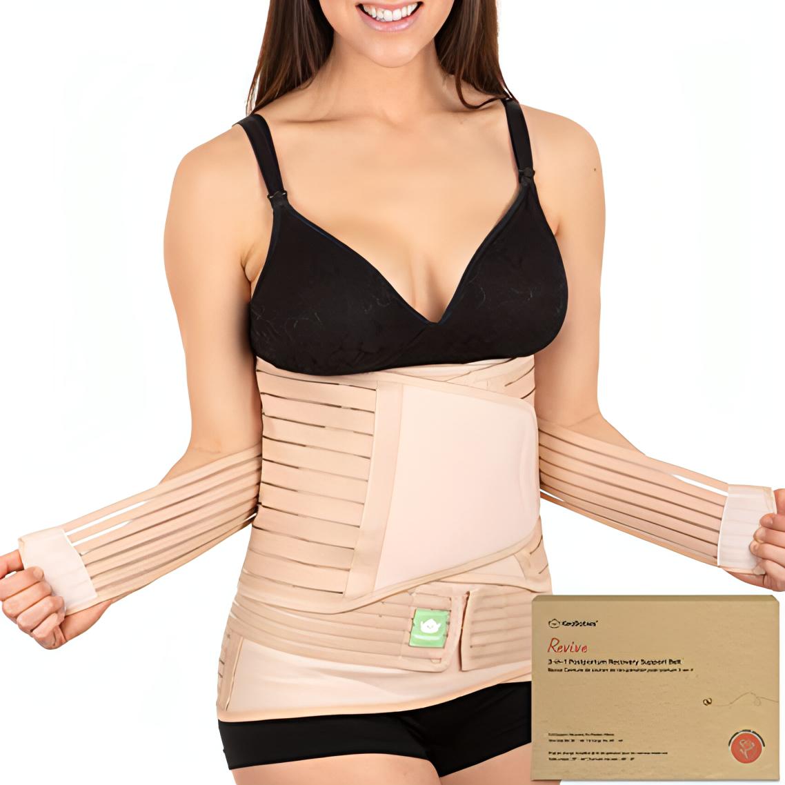 3-in-1 Postpartum Recovery Belt – Belly, Waist &amp; Pelvis Support - NextMamas