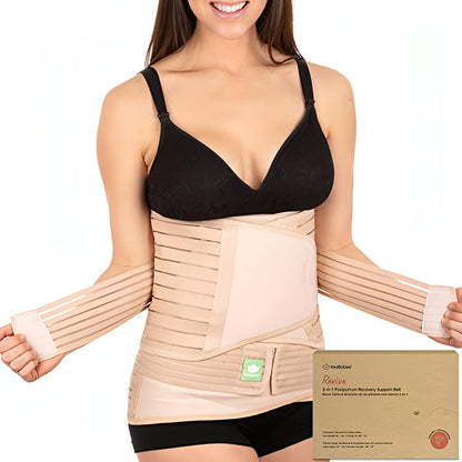 3-in-1 Postpartum Recovery Belt – Belly, Waist &amp; Pelvis Support - NextMamas