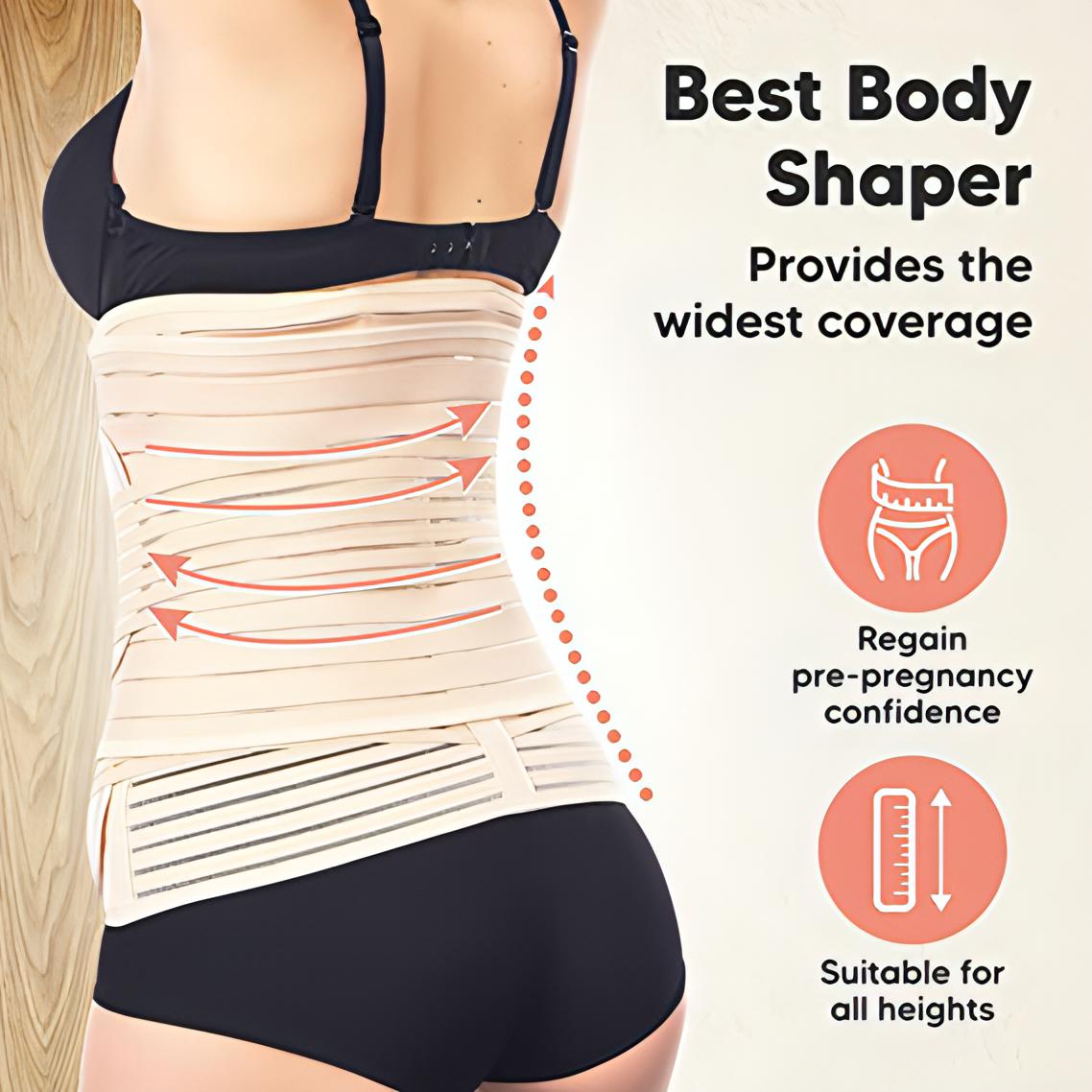3-in-1 Postpartum Recovery Belt – Belly, Waist &amp; Pelvis Support - NextMamas