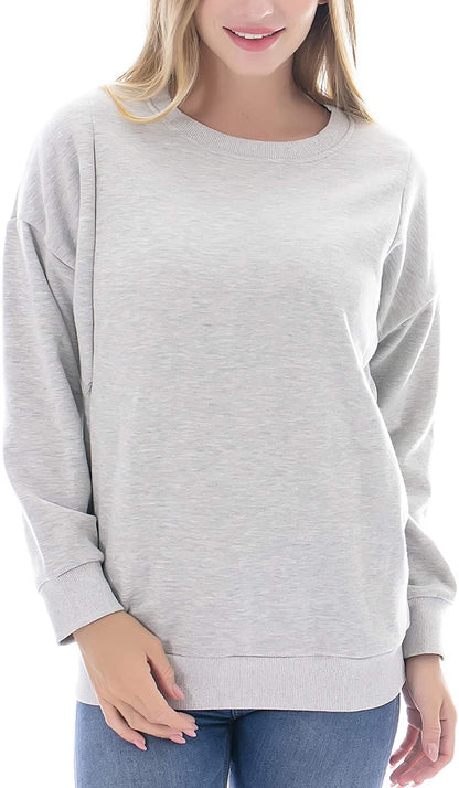 Maternity Nursing Fleece, Sweatshirt - NextMamas