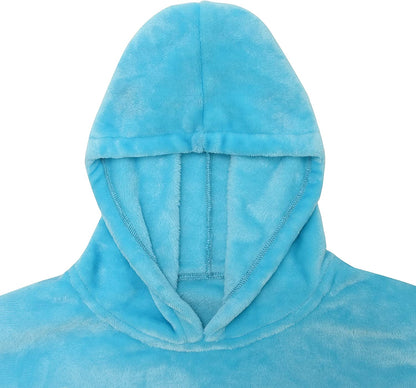 Oversized Hoodie For Adults &amp; Kids  |  Microfiber &amp; Sherpa Wearable Blanket. - NextMamas