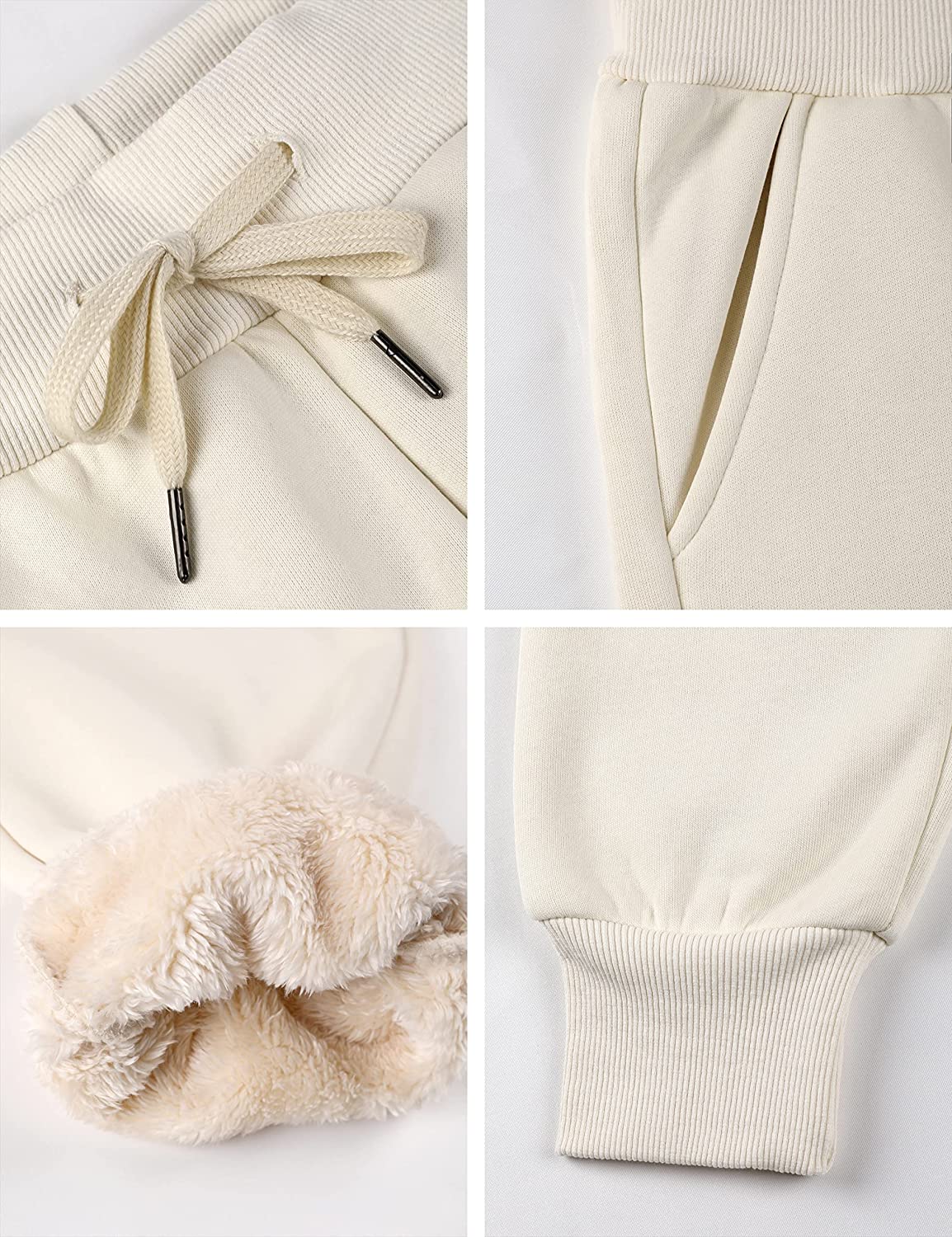 Comfy Womens Fleece Lined Joggers - NextMamas