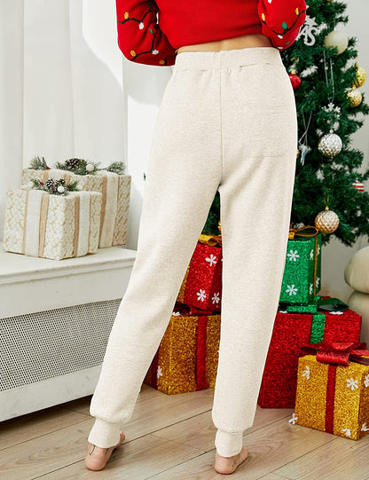 Comfy Womens Fleece Lined Joggers - NextMamas