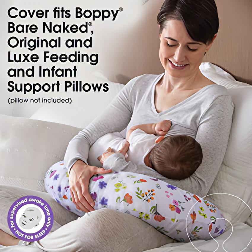 Nursing Pillow with Cover | Cotton Blend Fabric - NextMamas