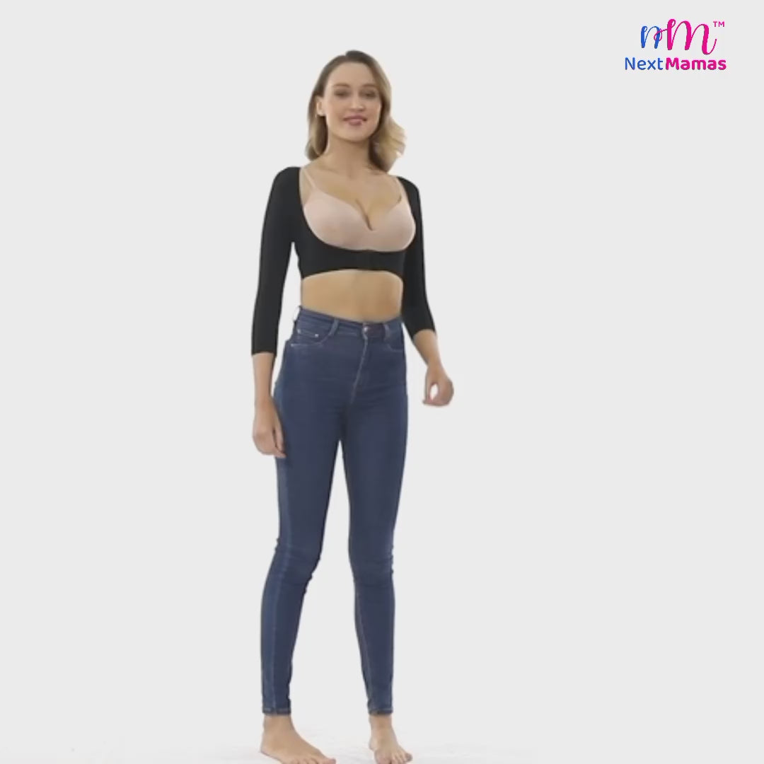 Upper Body &amp; Arm Shaper – Compression Sleeves for Women