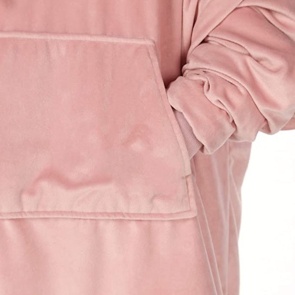 Oversized Hoodie For Adults &amp; Kids  |  Microfiber &amp; Sherpa Wearable Blanket. - NextMamas