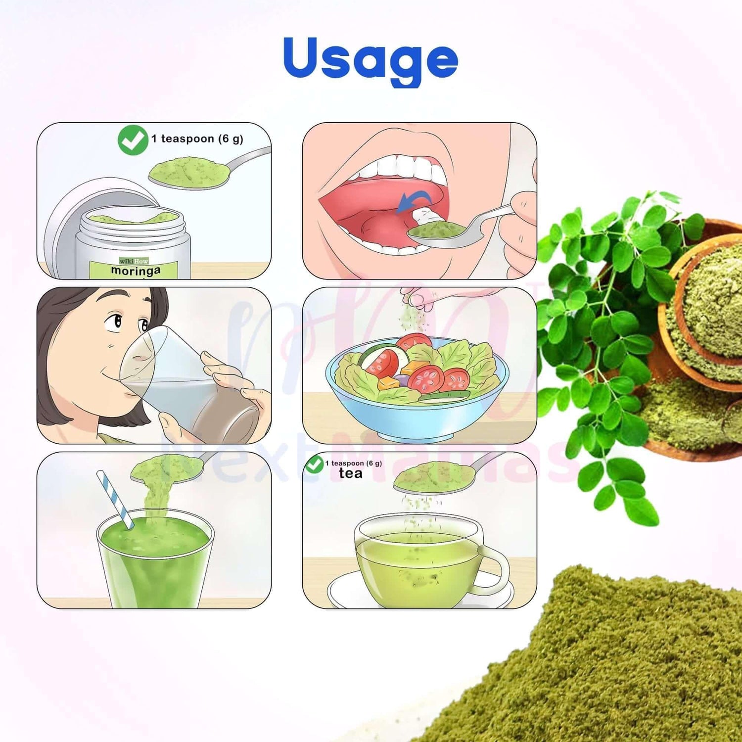100% Organic Moringa – Natural Nutrition for Health &amp; Wellness - NextMamas