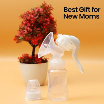 Manual Breast Pump with Pacifier Set | Portable &amp; No Electricity Required - NextMamas