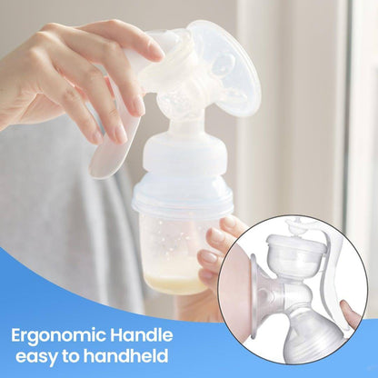 Manual Breast Pump with Pacifier Set | Portable &amp; No Electricity Required - NextMamas